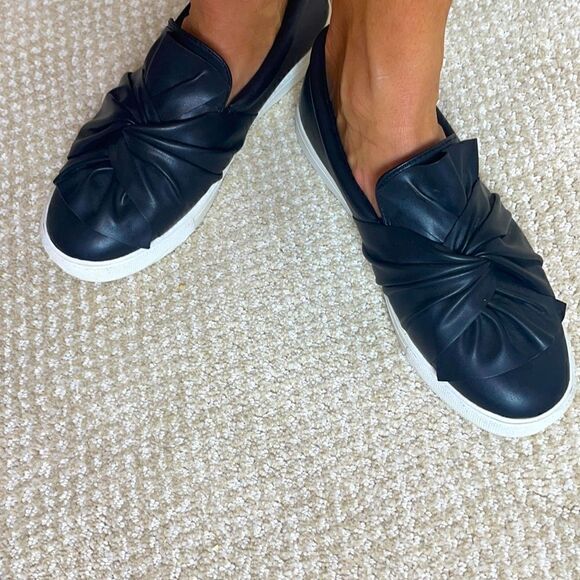 MIA Black Zoe Slip on Sneakers - Picture 1 of 5